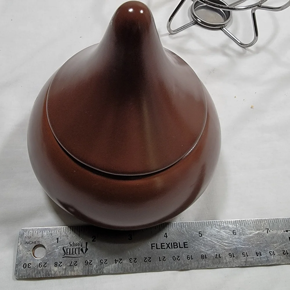 Hershey's Kisses Dessert Fondue Pot with Stand 2006 - Picture 3 of 5